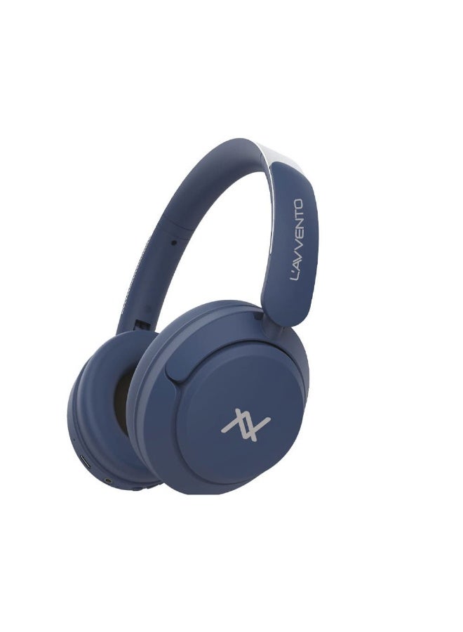 L'AVVENTO ACTIVE NOISE CANCELLATION WIRELESS HEADPHONE HP25 BT 5.3 - PLAYING TIME 32 H AND 25 H WITH ANC MODE -  WITH High-quality padded carrying case for headphones - Image 2