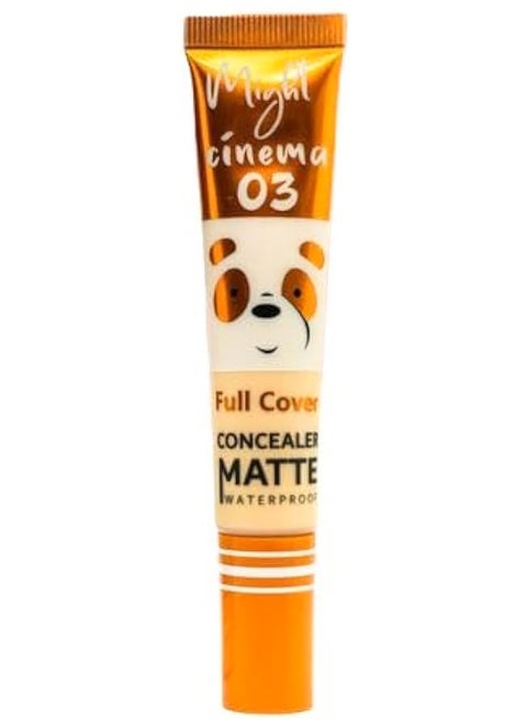 (Might Cinema)Matte Waterproof Full Coverage Concealer-5095- Shade 03