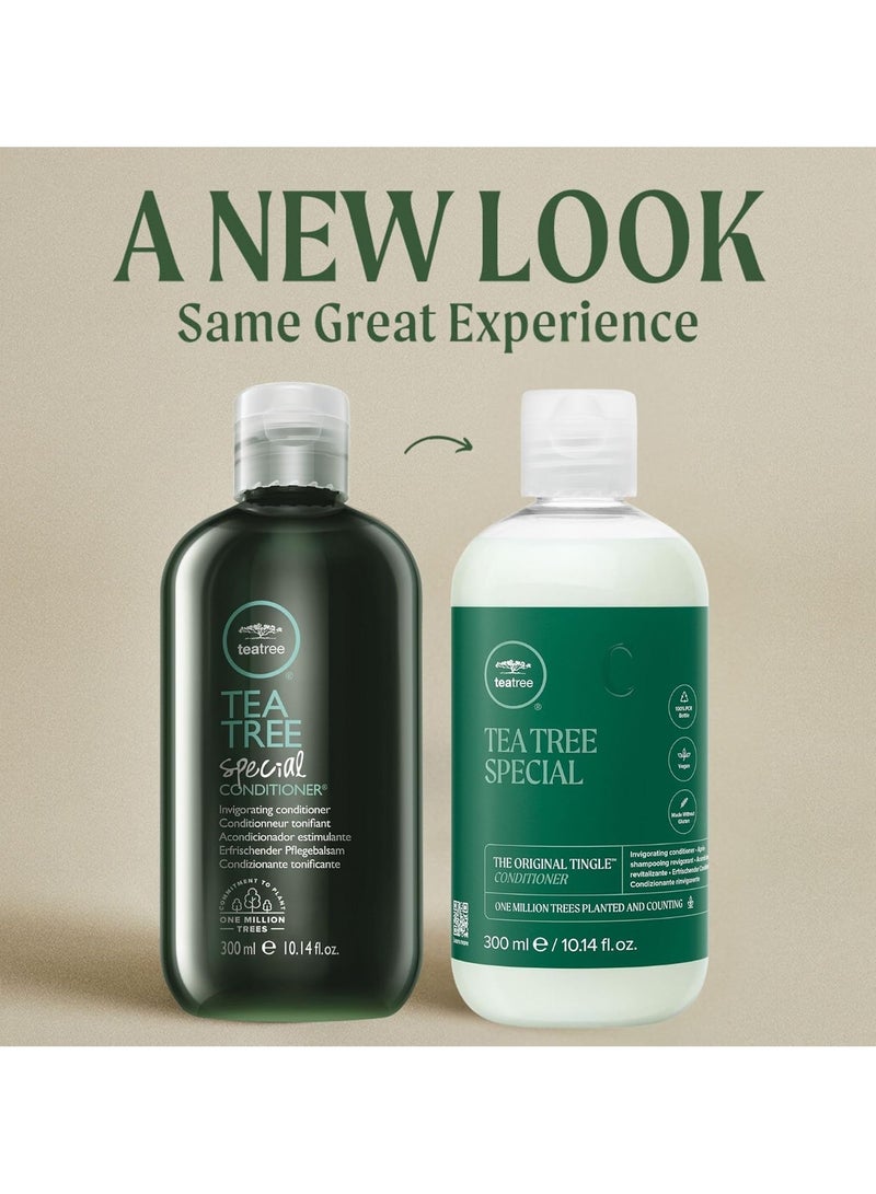 Tea Tree Special Conditioner 1L – Tingle Conditioner for Dry Scalp, Frizz Control & Detangling | Refreshing Peppermint & Tea Tree Oil | Sulfate-Free for All Hair Types | Salon Size - Image 2