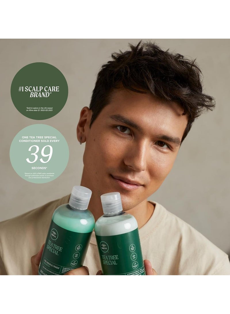 Tea Tree Special Conditioner 1L – Tingle Conditioner for Dry Scalp, Frizz Control & Detangling | Refreshing Peppermint & Tea Tree Oil | Sulfate-Free for All Hair Types | Salon Size - Image 5