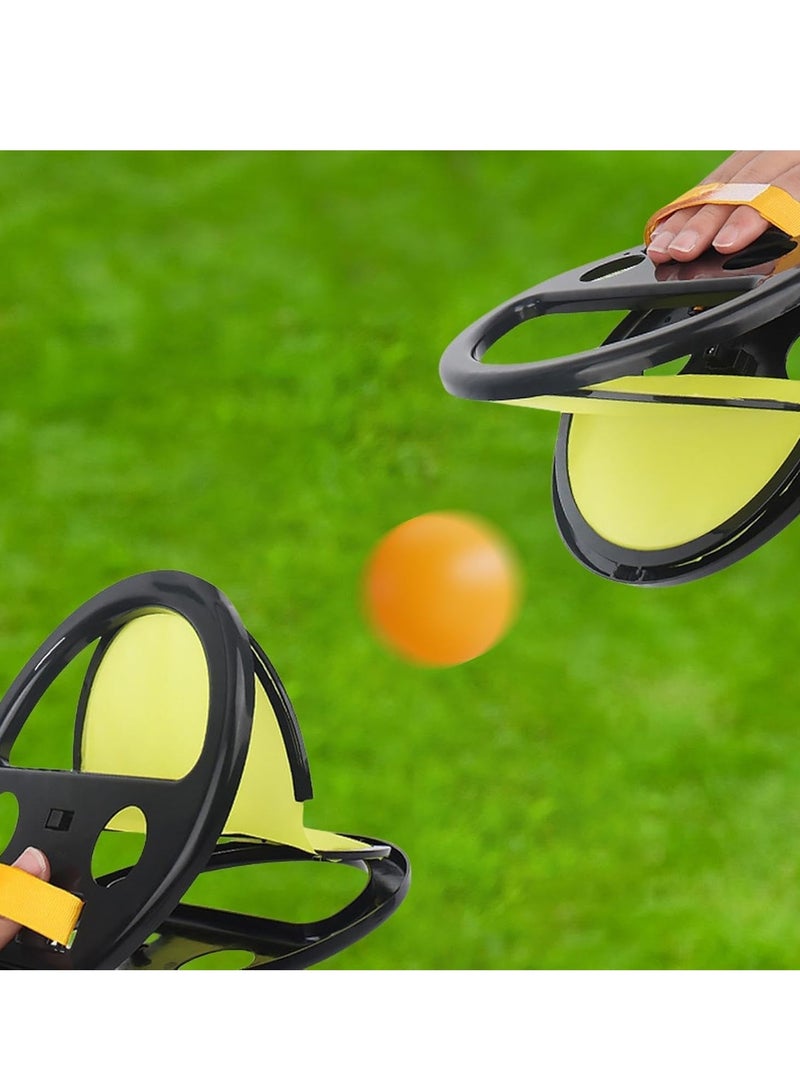 Raxoom Ball Toss Catch Game Set, Toss And Catch Game Set, PP Material Sturdy Reliable Decompression Practical Portable Interactive Games, Suitable for Birthdays, Carnivals, And Camping Trips - Image 2