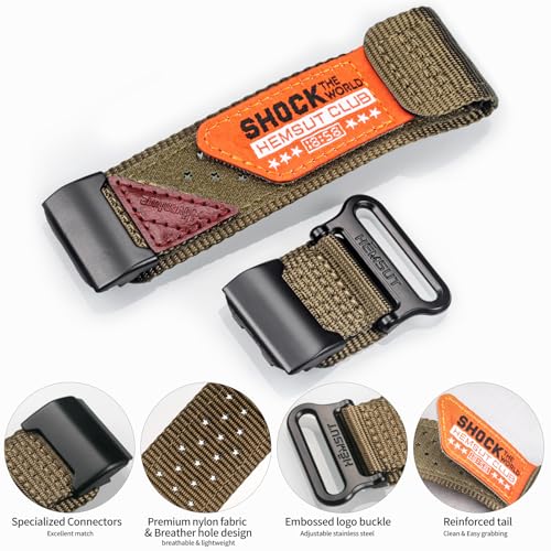 DAVILANE Watch Band Strap for Casio G-shock GG-1000/GWG-100/GSG-100,Super Rugged Nylon Sports Strap - Image 4
