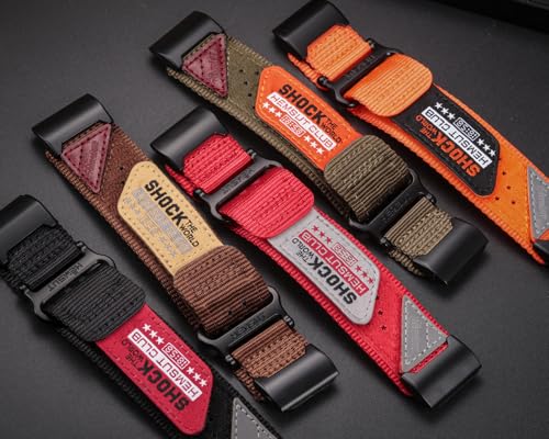 DAVILANE Watch Band Strap for Casio G-shock GG-1000/GWG-100/GSG-100,Super Rugged Nylon Sports Strap - Image 2