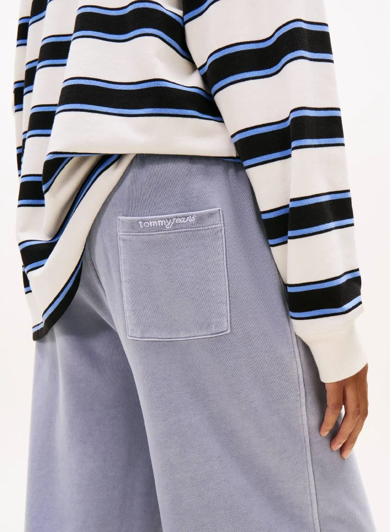 تومي جينز بنطال رياضي بقصّة ساق واسعة