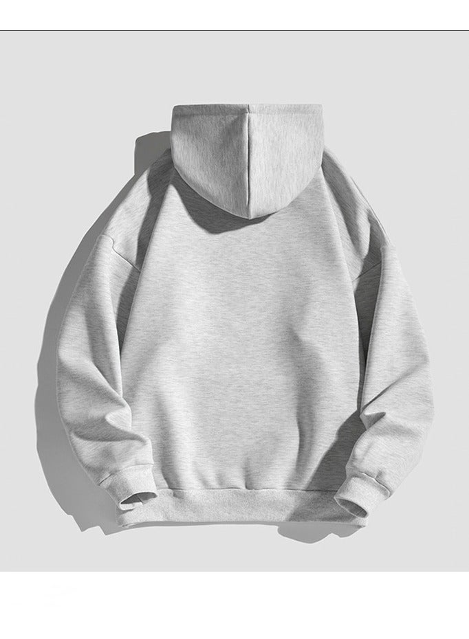 KUYING 2024 Autumn New Hooded Solid Color Hoodie - Image 2