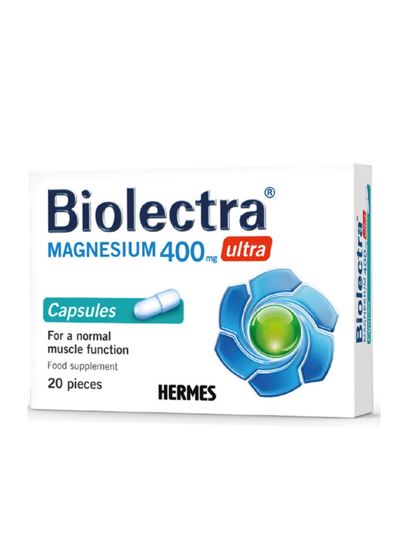 Ultra 400Mg Magnesium 20 Caps