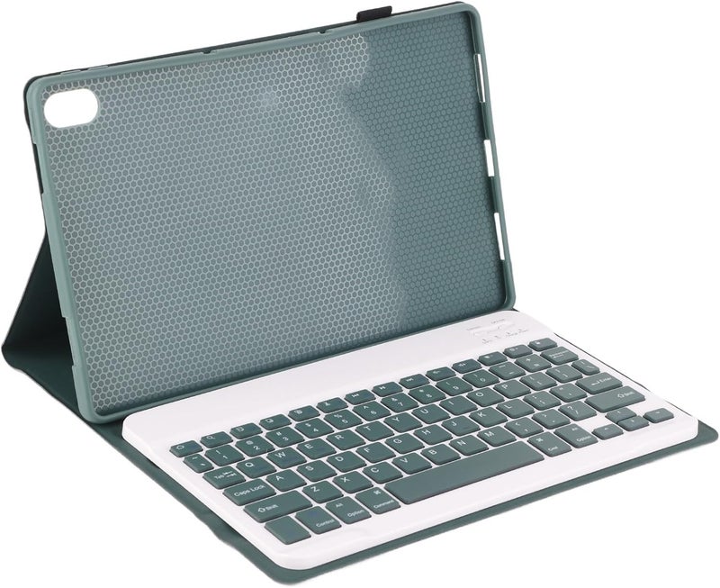 Yunseity Tablet PC Keyboard, Keyboard 200mAh Auto Sleep Wakeup Angle Magnetic with Case for P11 Plus Tablet (#3) - Image 1