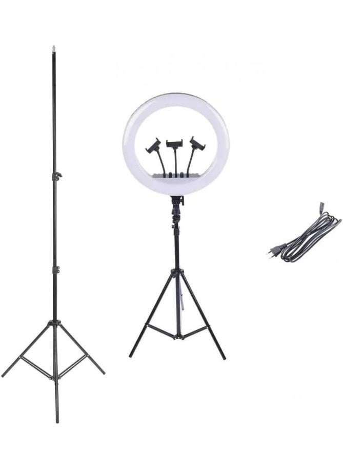 LED Ring Light MF-22 – Soft Multi-Mode Lighting with 360° Rotation, Ideal for Streaming, Makeup & Photography - Image 2
