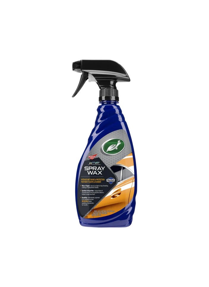 TURTLE - Turtle Wax ICE Spray Wax, Ultimate High Shine Wax Finish, for Use on Car Paint - Image 1