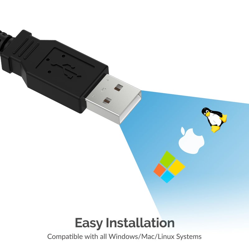 SABRENT USB to RS-232 DB9 Serial 9 pin Adapter Prolific PL2303 1-ft [SBT-USC1K] - Image 4