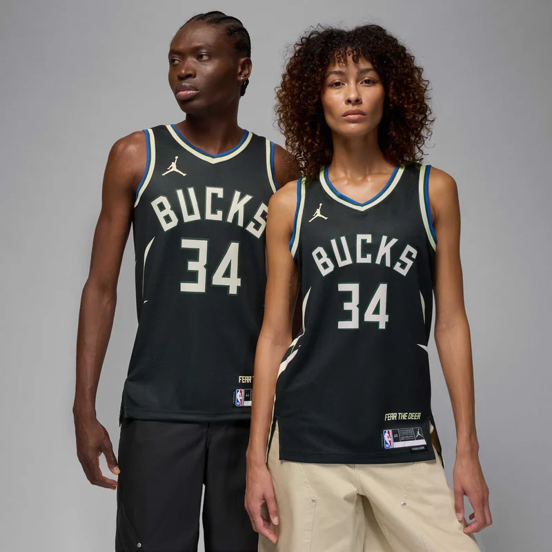 Men's NBA Milwaukee Bucks Statement Edition Dri-FIT Swingman Jersey