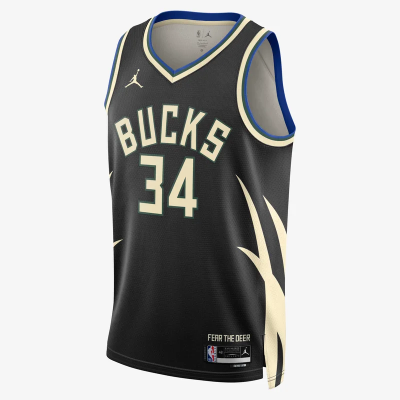 Men's NBA Milwaukee Bucks Statement Edition Dri-FIT Swingman Jersey
