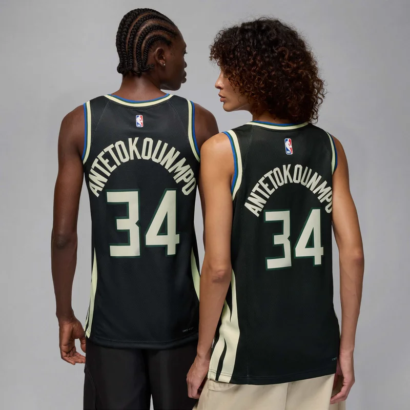Jordan Men's NBA Milwaukee Bucks Statement Edition Dri-FIT Swingman Jersey