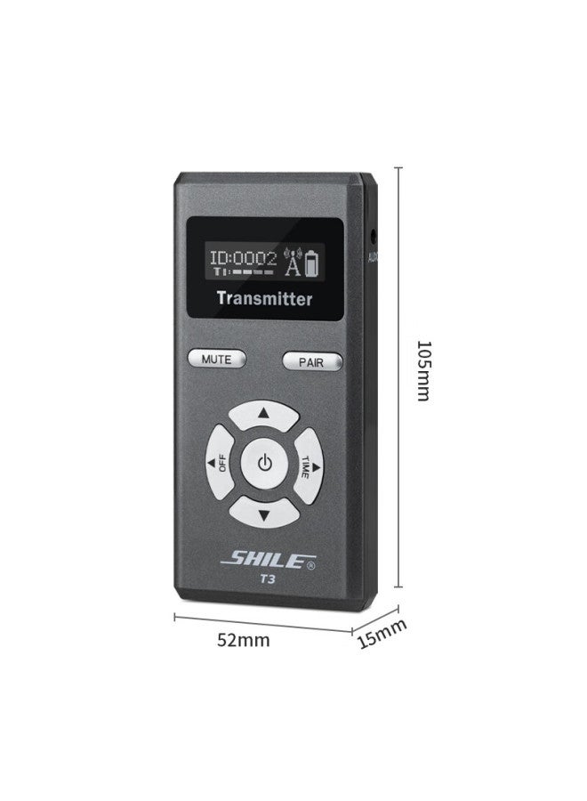 Shile Wireless Tour Guide System, One-to Headphones, Tour Guide For Scenic Areas And Museums, Teaching And Conference Reception Host Interpretation System, T3/r3 [delivered From Beijing Warehouse] - Image 4