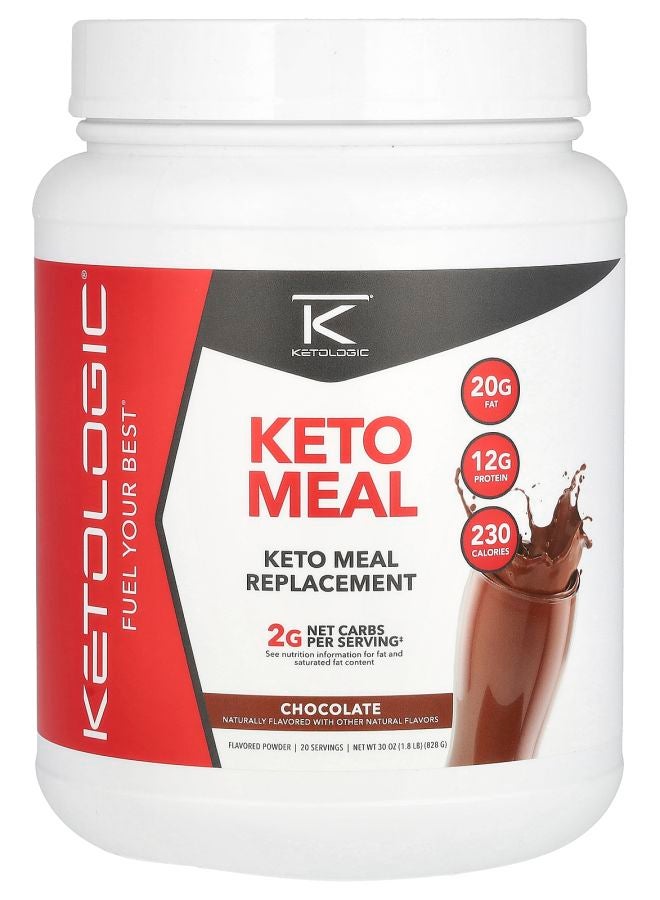 KetoMeal Meal Replacement Chocolate 1.8 lb (828 g)