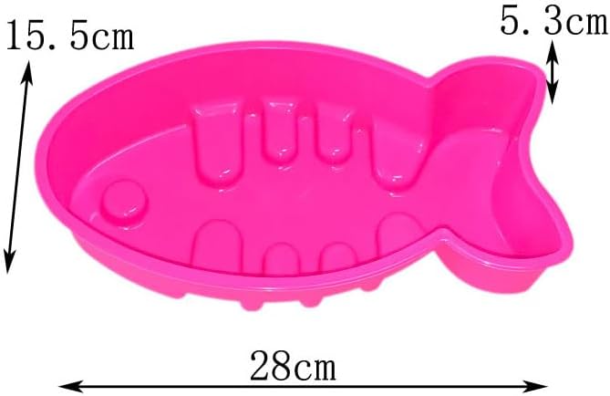 11 inch Silicone Fish Pan Baking Cake Mold for Birthday