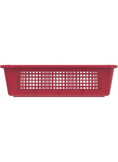 Cosmoplast Large Fruit Tray Storage Basket Dark Red  - Image 5