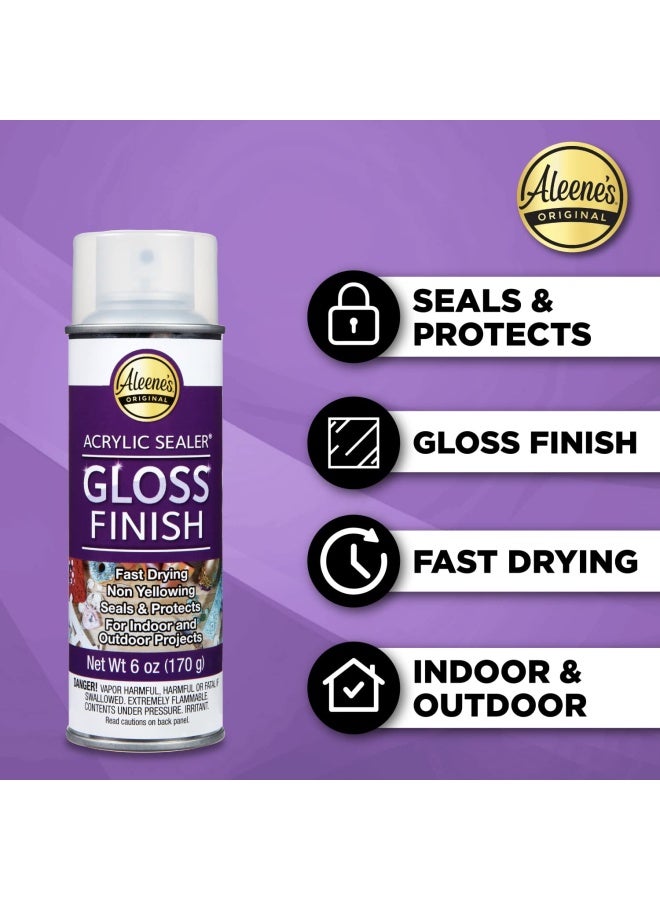 Aleene's Aleene S Acrylic Sealer Spray Gloss 6 Oz - Image 2