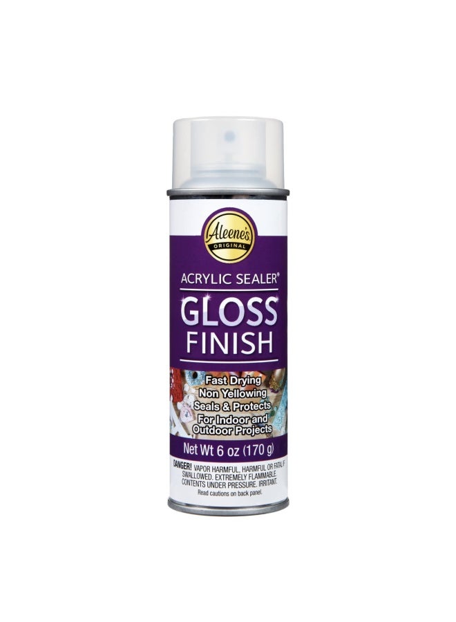 Aleene's Aleene S Acrylic Sealer Spray Gloss 6 Oz - Image 1