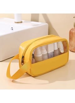 3 Pack Travel Toiletry Bag, Waterproof Clear PVC Makeup Cosmetic Bag, Zippered Carry on Pouch, Portable Travel Bag for Bathroom, Vacation, Yellow - pzsku/ZAD9E560810BA61EA503BZ/45/_/1686051482/4329eb3f-99fd-4c62-8b8c-c18c635b3fc3