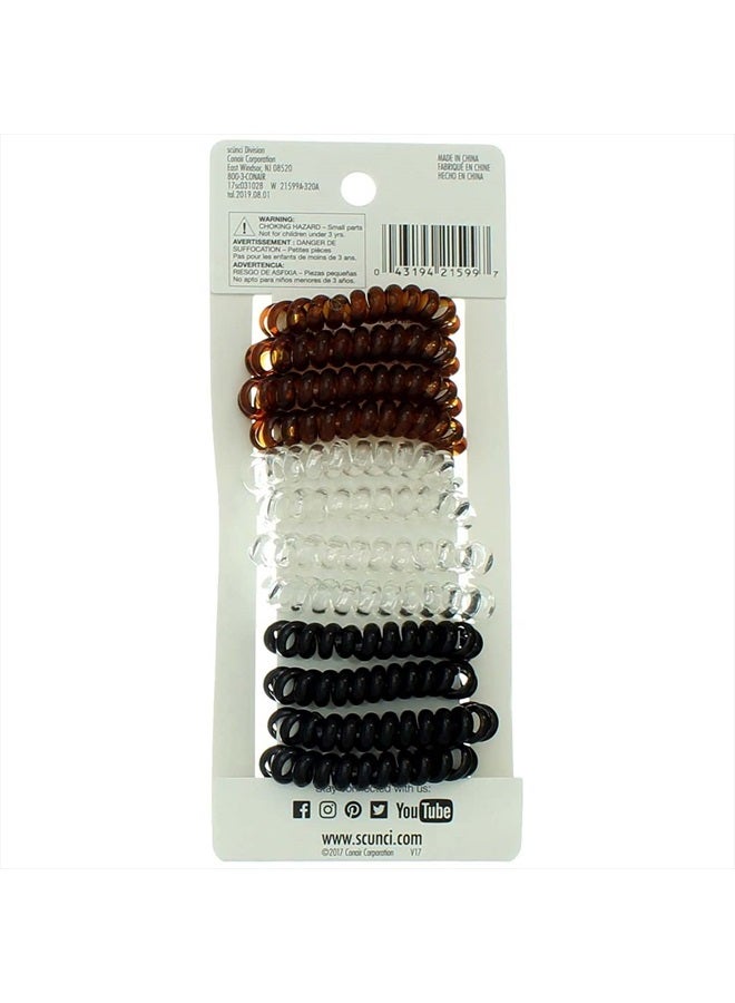 Scunci رباط شعر خالي من التجاعيد، 12 قطعة - Image 5