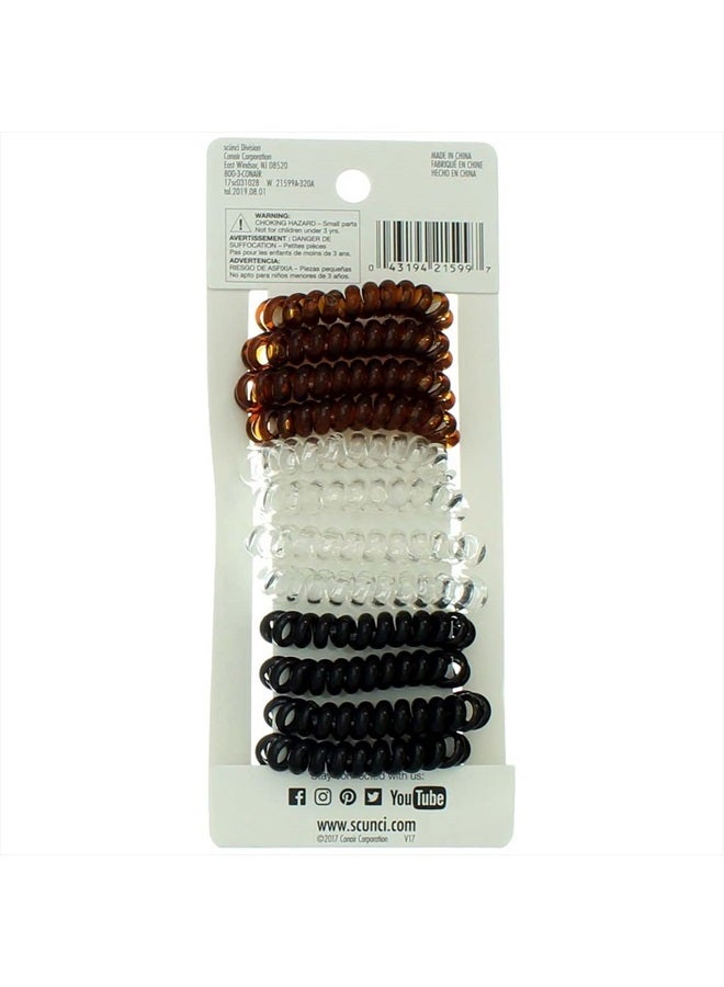 Scunci رباط شعر خالي من التجاعيد، 12 قطعة - Image 3