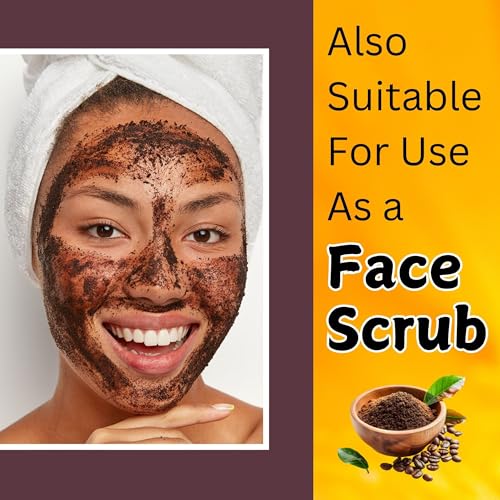 BrijBooti Coffee Powder Scrub For Face & Body -(100 Gr) | Natural Coffee Powder For Skin Exfoliate, Deep Cleanse, Blackhead Remover, Glowing Skin, Anti Acne, De Tan Removal. - Image 4