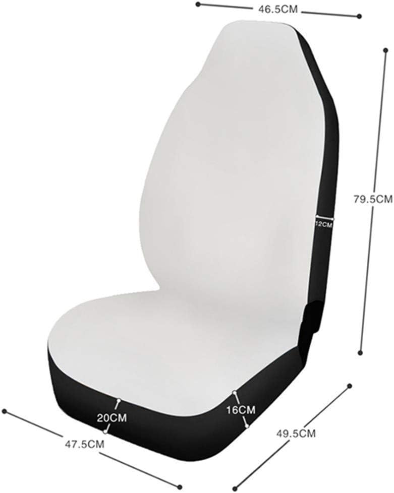 Semtomn Set of 2 Car Seat Covers with Bat Design - Universal Fit for Cars, SUVs, and Trucks - Image 3