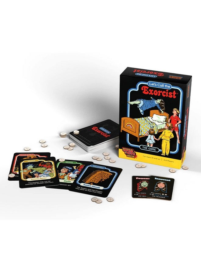 CRYPTOZOIC ENTERTAINMENT Cryptozoic Entertainment Let's Call The Exorcist: Steven Rhodes Games VOL. 2 - Dark Retro Social Deduction Game, Ages 14+, 4-8 Players, 20-45 Min (CZE29484) - Image 3
