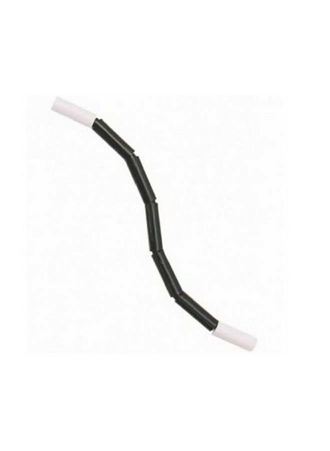 MilesMagic Magician'S Instant Breakaway Wand Gimmick Shiny Plastic Strip 12'' Straw Tip Magic Trick Black - Image 5