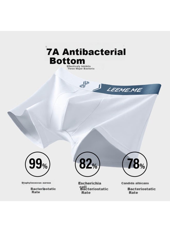 Leeme.me Men's Underwearpure Cotton Boxer Briefs For Men 3-pack - Image 2
