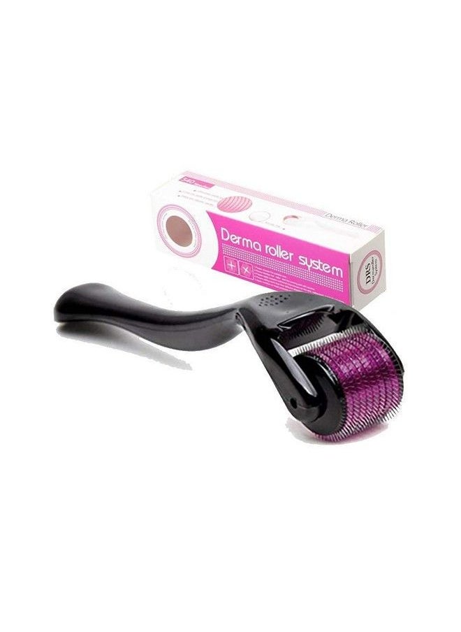 Derma Roller (0.25Mm 0.5Mm 1Mm 1.5Mm 2Mm) With 540 Titanium Needles For Scalp Face And Beard