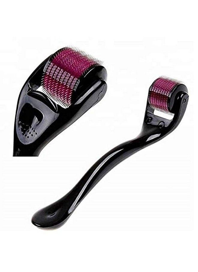 Derma Roller (0.25Mm 0.5Mm 1Mm 1.5Mm 2Mm) With 540 Titanium Needles For Scalp Face And Beard