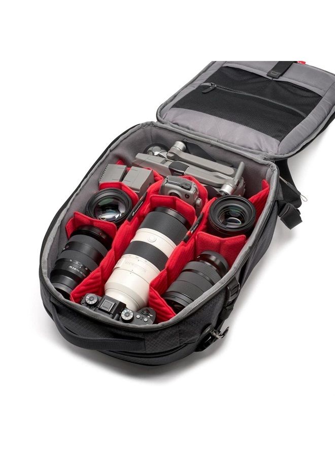 Manfrotto حقيبة ظهر برو لايت باكلودر لكاميرا CSC، صغيرة، سوداء