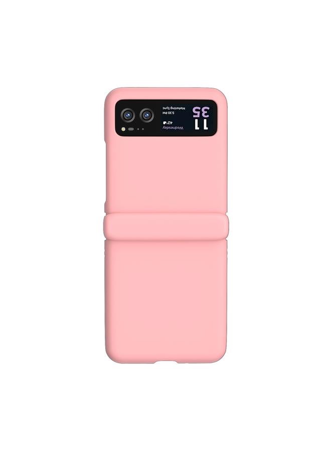 S-TOP Case For Motorola Razr 40 3 in 1 Skin Feel PC Phone Case with Hinge - Image 1