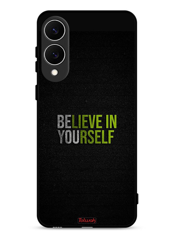 Tolwak Samsung Galaxy S25 Edge Protective Case Cover Believe In Yourself - Image 1
