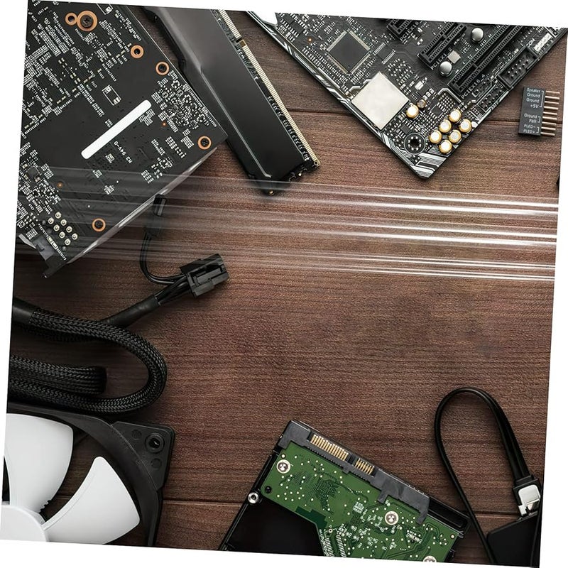 GANAZONO 4 قطع من أنابيب الحرف البلاستيكية غير القابلة للكسر، أنابيب مستديرة، قطر خارجي 10 مم، قطر داخلي 8 مم - Image 3