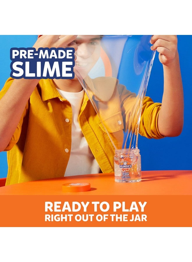 إلمرز سلايم جاهز من إلمر، عبوة متنوعة، تتضمن سلايم شفاف، سلايم متوهج في الظلام، سلايم مقرمش، 4 قطع - Image 5