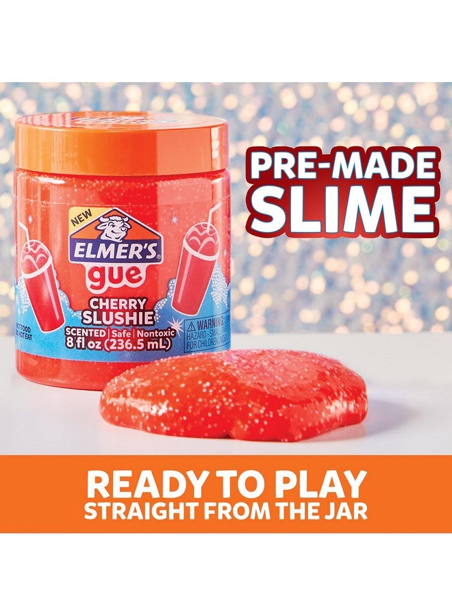 إلمرز سلايم جاهز من إلمر، عبوة متنوعة، تتضمن سلايم شفاف، سلايم متوهج في الظلام، سلايم مقرمش، 4 قطع - Image 2