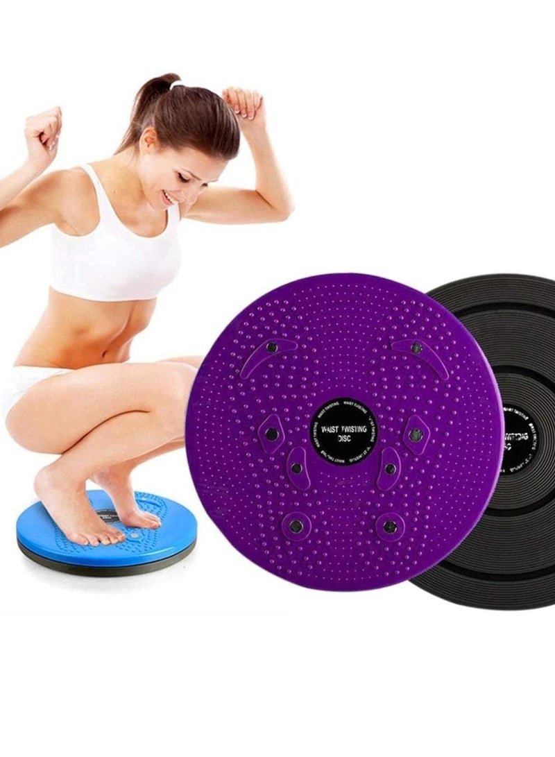 Generic Twisting Waist Disc Exercise Twist Board, Fitness Balance Board for Waist, Abs, and Core Workout, Non-Slip Design with Massage Points, Portable Home Gym Equipment for Weight Loss and Strength Training - Image 4