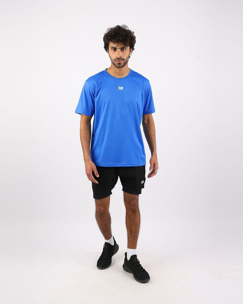 ATUM Men's Prime Fit Men's Blue T-Shirt - Image 2