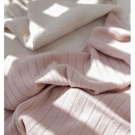 Ooh Noo Champagne Blush Organic Cashmere Baby Blanket - Champagne Blush, Ooh Noo  | Best Price UAE