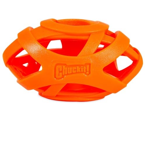 Chuckit Air Fetch Football Dog Toy Orange - Image 1