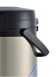 Peacock Vacuum Airpump Flask 3L Capacity, Japan-Made, Stainless Steel Thermal Insulated Beverage Dispenser with Carry Handle  - Image 4
