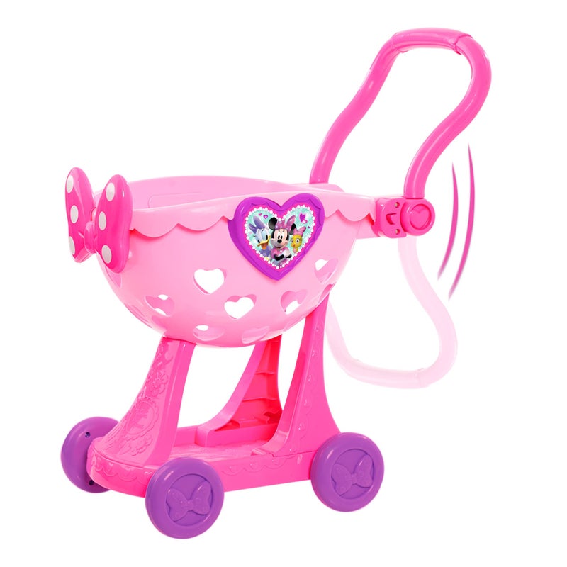 Minnie's Happy Helpers Bowtique Shopping Cart, Officially Licensed Kids Toys for Ages 3 Up by Just Play - Image 4
