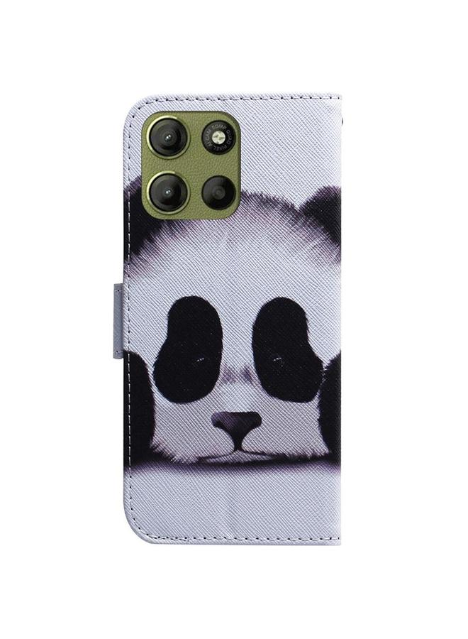 S-TOP Case For Motorola Moto G15 Coloured Drawing Flip Leather Phone Case - Image 3