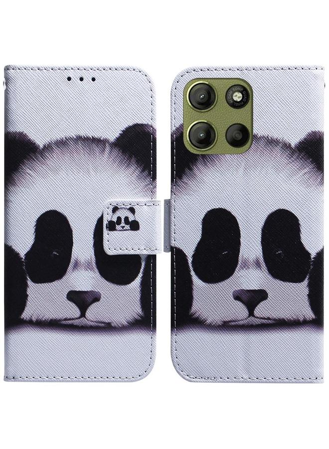 S-TOP Case For Motorola Moto G15 Coloured Drawing Flip Leather Phone Case - Image 1