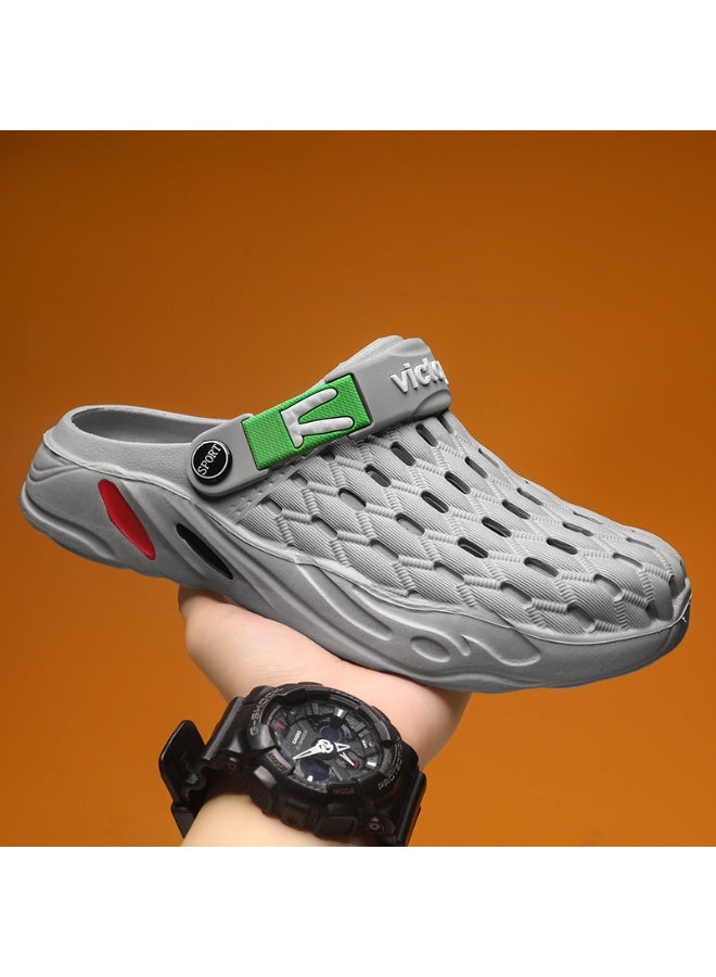 NIBEMINENT Flat Sandals Men Shoes  Slippers Men Garden Platform Sandals Man Summer Sandals Male Sneakers Outdoor  - Image 2