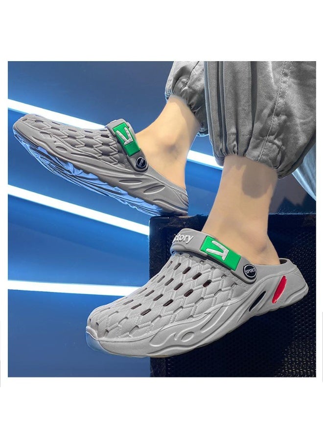 NIBEMINENT Flat Sandals Men Shoes  Slippers Men Garden Platform Sandals Man Summer Sandals Male Sneakers Outdoor  - Image 3