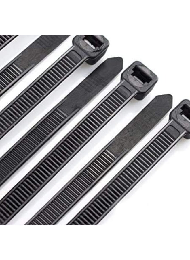 Cable Tie 100Mm/150Mm/200Mm/250Mm/300Mm (250Mm X 4.8Mm, Black) - Image 3